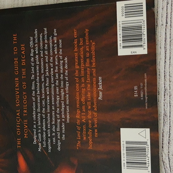 Lord Of The Rings Official Movie Guide Paperback Book - Picture 9 of 9